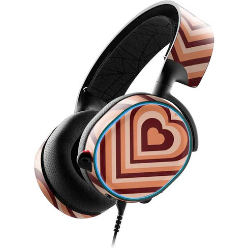 Autumn Heart Pattern SteelSeries Arctis 3 Skin